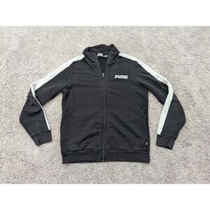 PUMA Varsity Jacket Womens Medium Full‎ Zip Long Sleeve